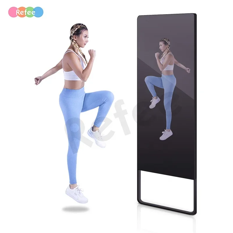 Smart Home Gym Mirror - Cermin Layar Kaca Elektronik Interaktif untuk