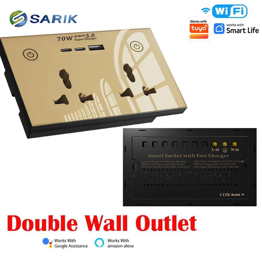 Smart Home For Windows - Stopkontak Dinding Wifi Rumah Pintar Panel