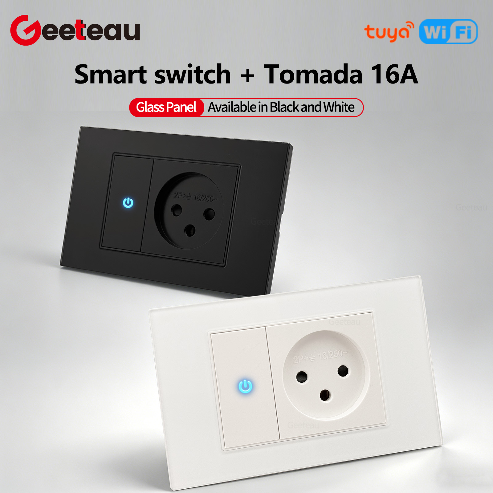Smart Wall Socket - Geeteau Israel Palestina 16A Smart Switch