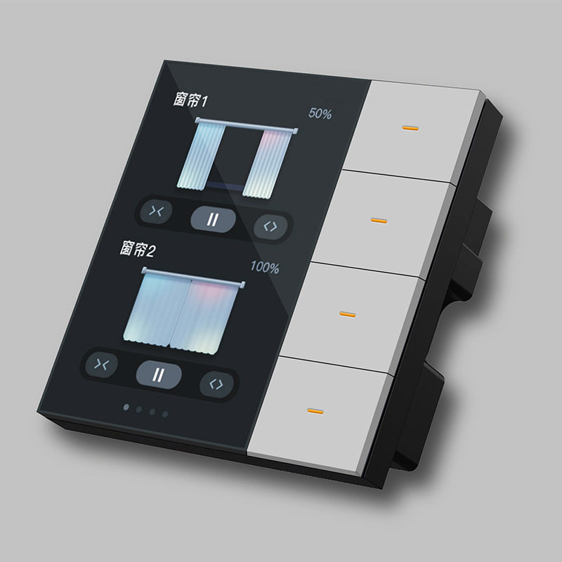 Smart Home Lighting Control - Sakelar Kontrol Lampu Graffiti 3,5 Inci