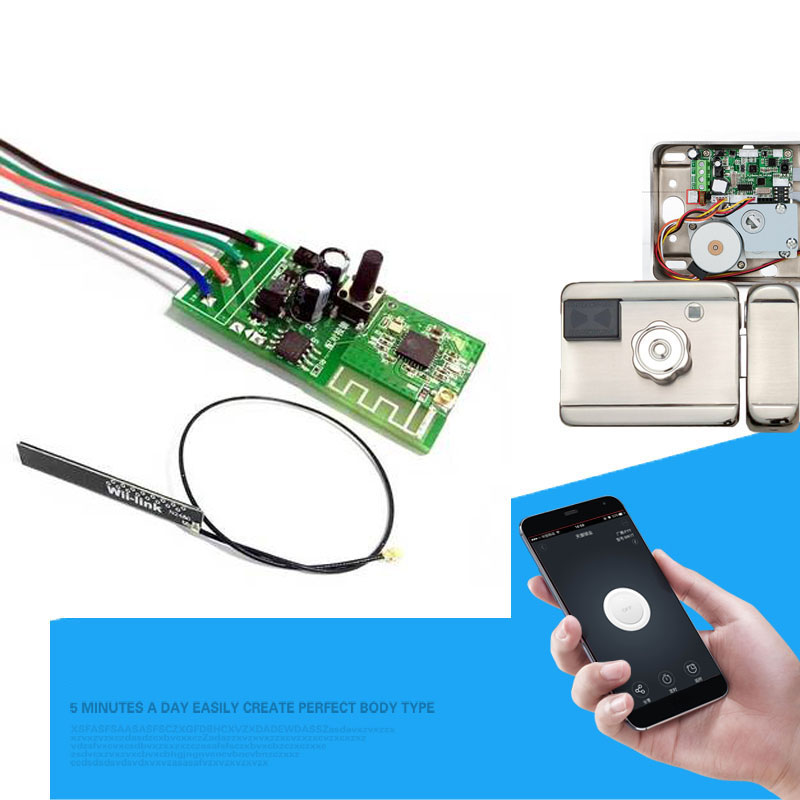Home Automation Kit - 12V WiFi Smart Switch Elektronik Kunci