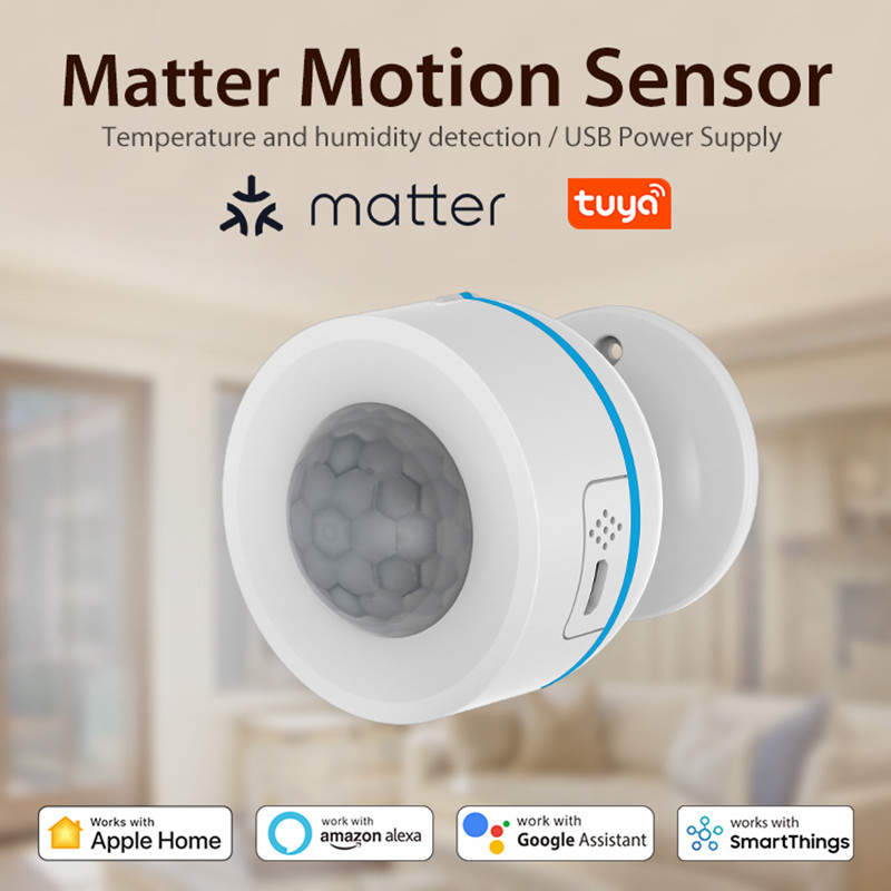 Smart Home Nas - Sensor Gerak PIR Pintar Tuya Matter