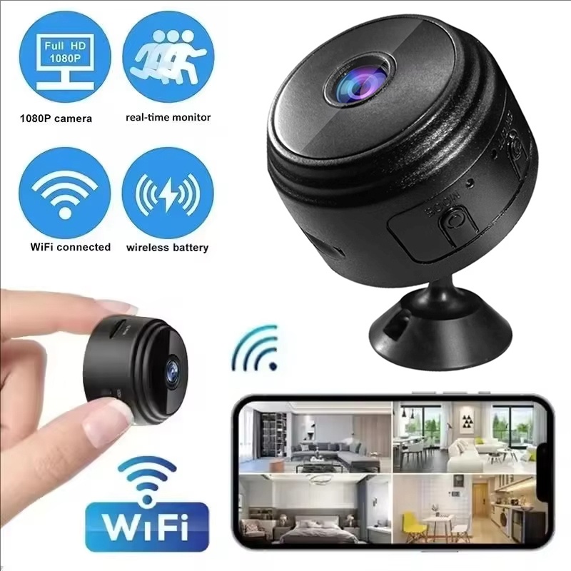 Smart Home Video - Kamera Mini A9 1080P WiFi, Kamera