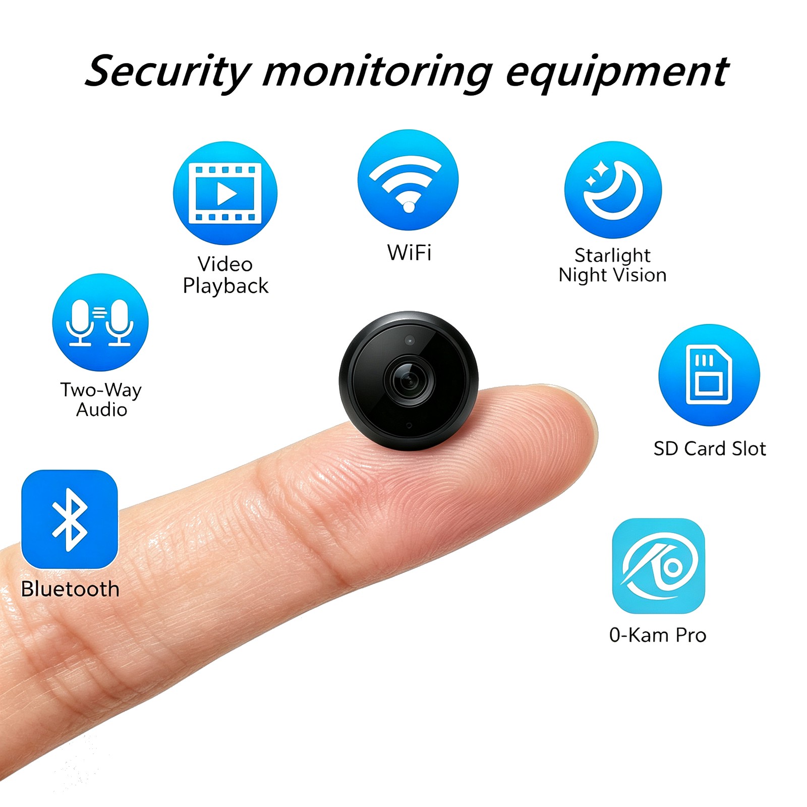 Smart Home Video - Kit Keamanan Rumah Lengkap BU4: Kamera