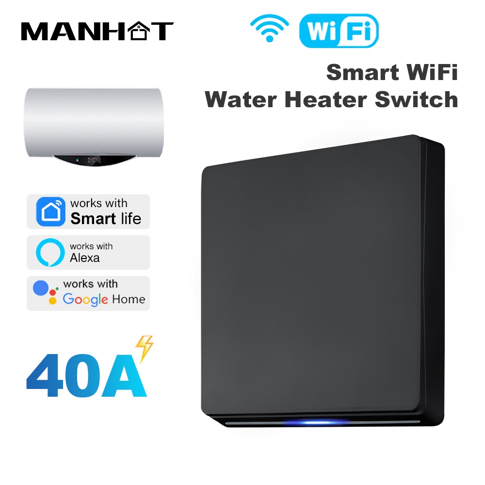 Smart Home Google Assistant - MANHOT Smart Wifi EU Saklar Pemanas