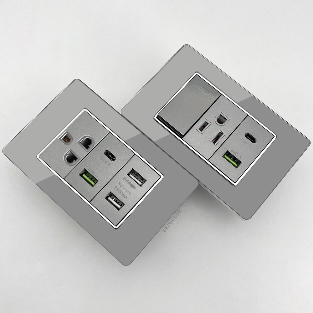 Smart Wall Socket - Stop Kontak Dinding Pengisian Cepat Pintar