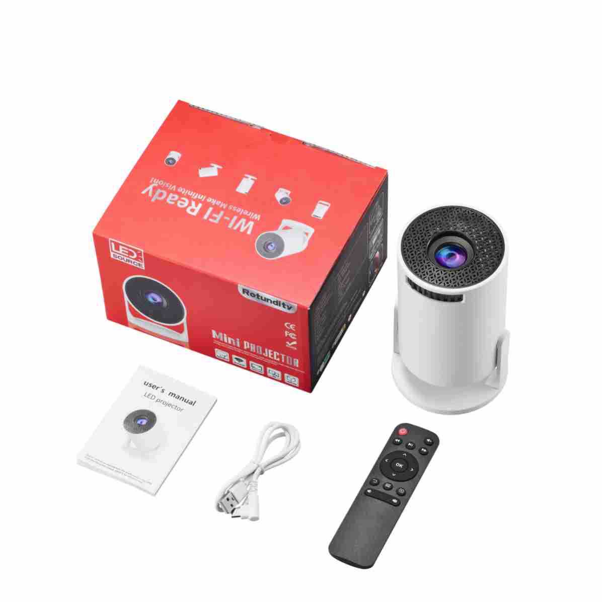 Smart Home Video - Proyektor Video Mini Pintar 4K Wifi
