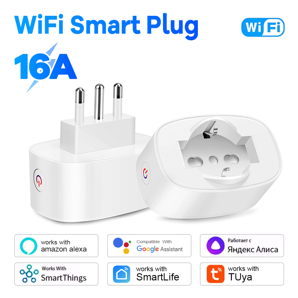 Smart Wall Socket - Soket WiFi Pintar BSD60 Steker Chili