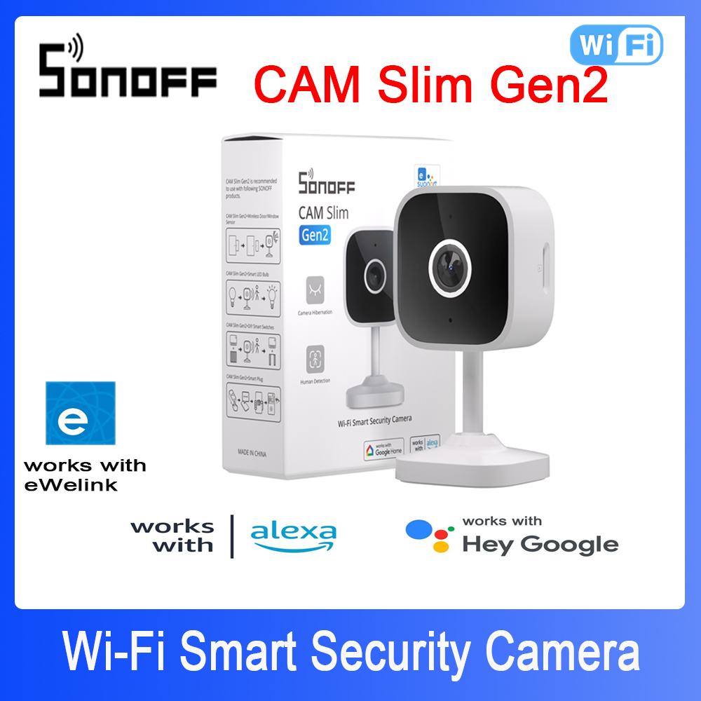 Smart Home Video - SONOFF CAM Slim Gen2, kamera keamanan
