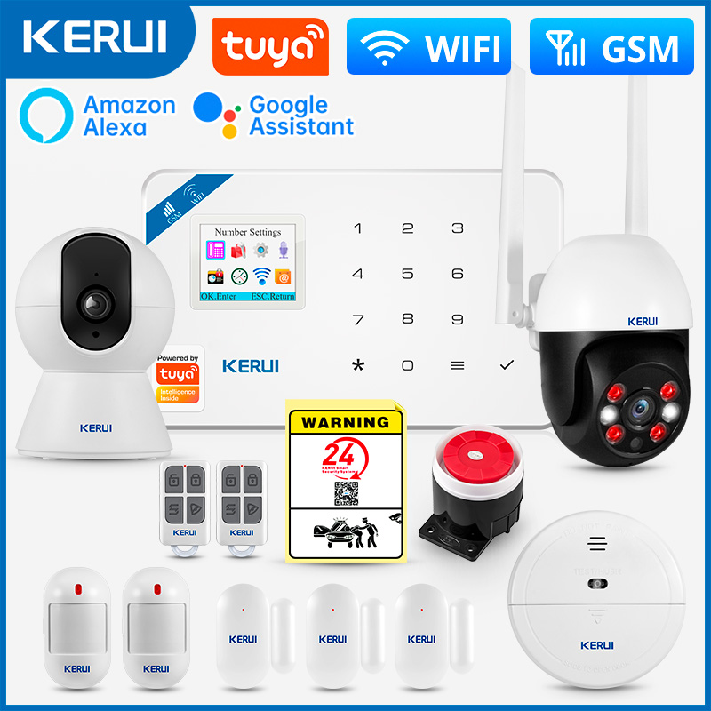 Smart Home Automation System - KERUI W181 detektor gerak cerdas, sistem