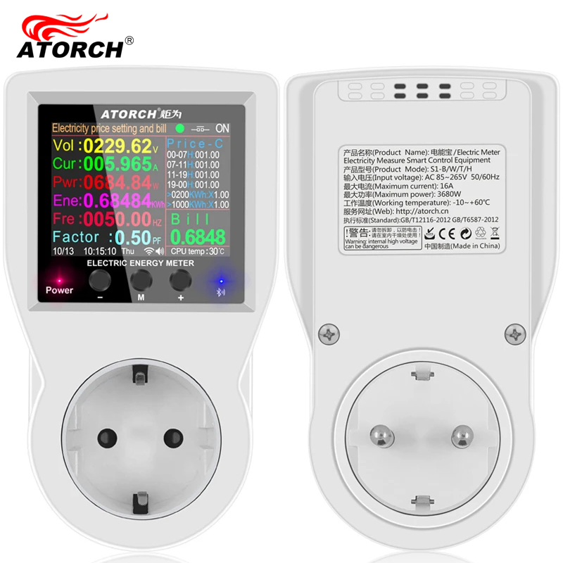 Smart Home Energy App - ‌ Tuya WiFi Soket Pintar 16A