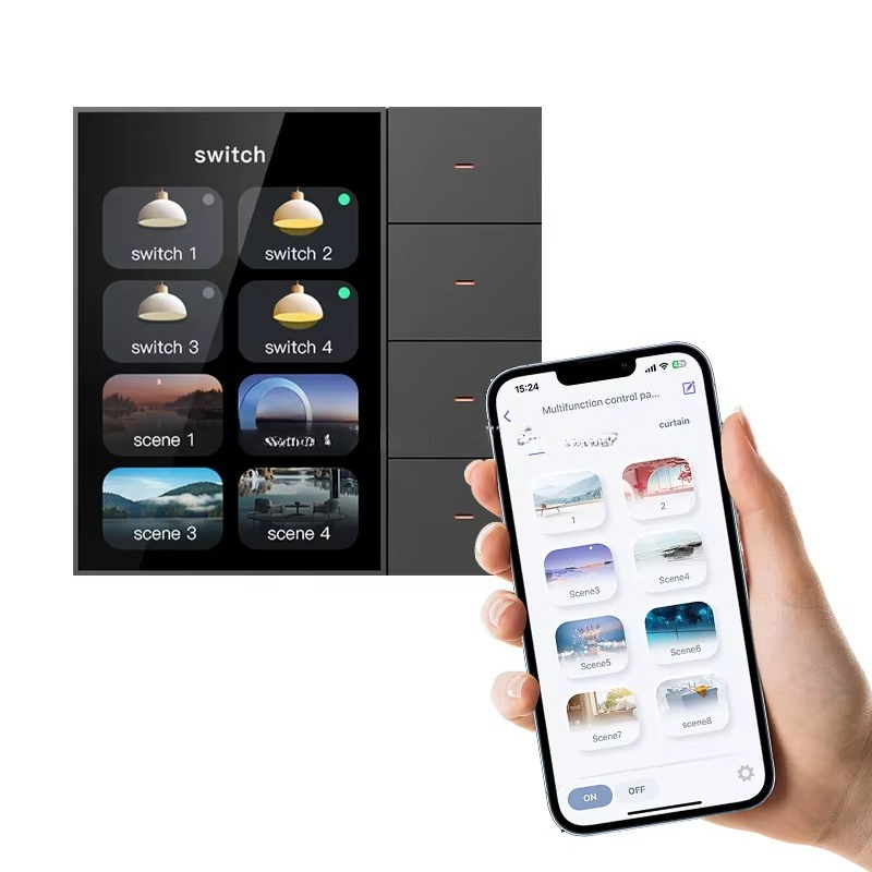 Smart Home Sistem - F3 Pro Panel Sentuh IPS 3.5