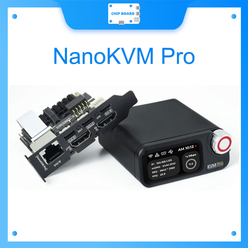 Smart Home Nas - Sipeed NanoKVM-Pro memungkinkan manajemen server jarak