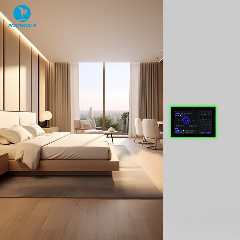 Smart Home Tablet - YC-LE101T, tablet layar sentuh Android 10
