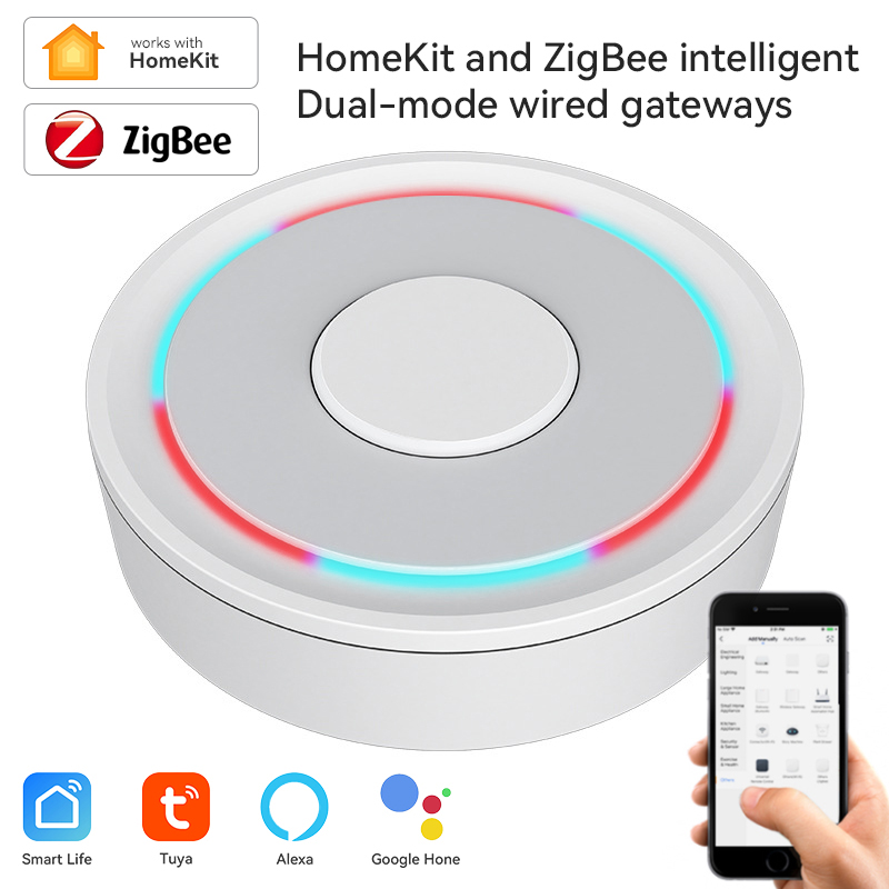 Smart Home Automation System - Tuya ZigBee Smart Gateway Homekit Hub