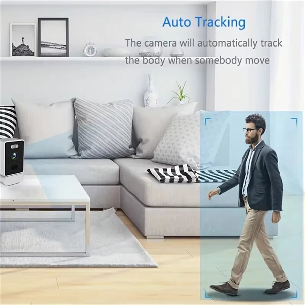 Smart Home Video - Kamera IP HD A73T Nirkabel untuk