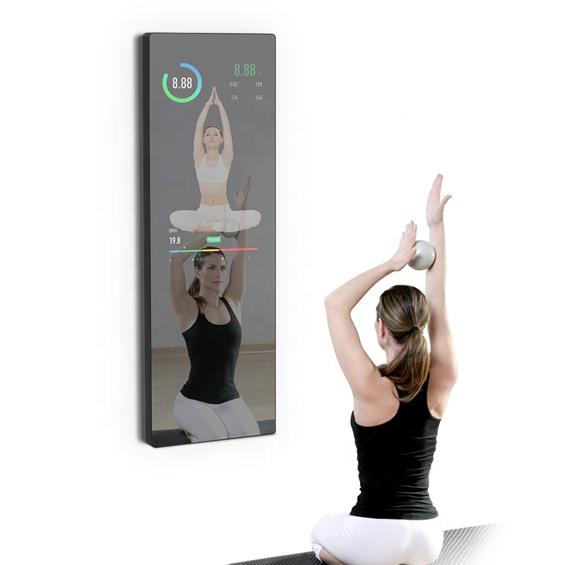 Smart Home Gym Mirror - Cermin Digital Pintar untuk Rumah, Android,
