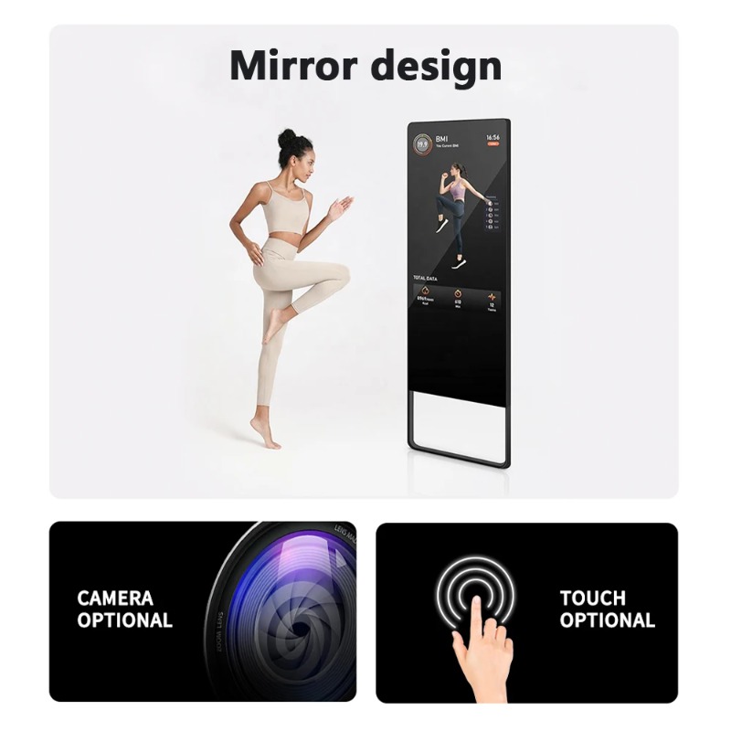 Cermin Kebugaran Interaktif Vi - Smart Home Gym Mirror ulasan dan harga
