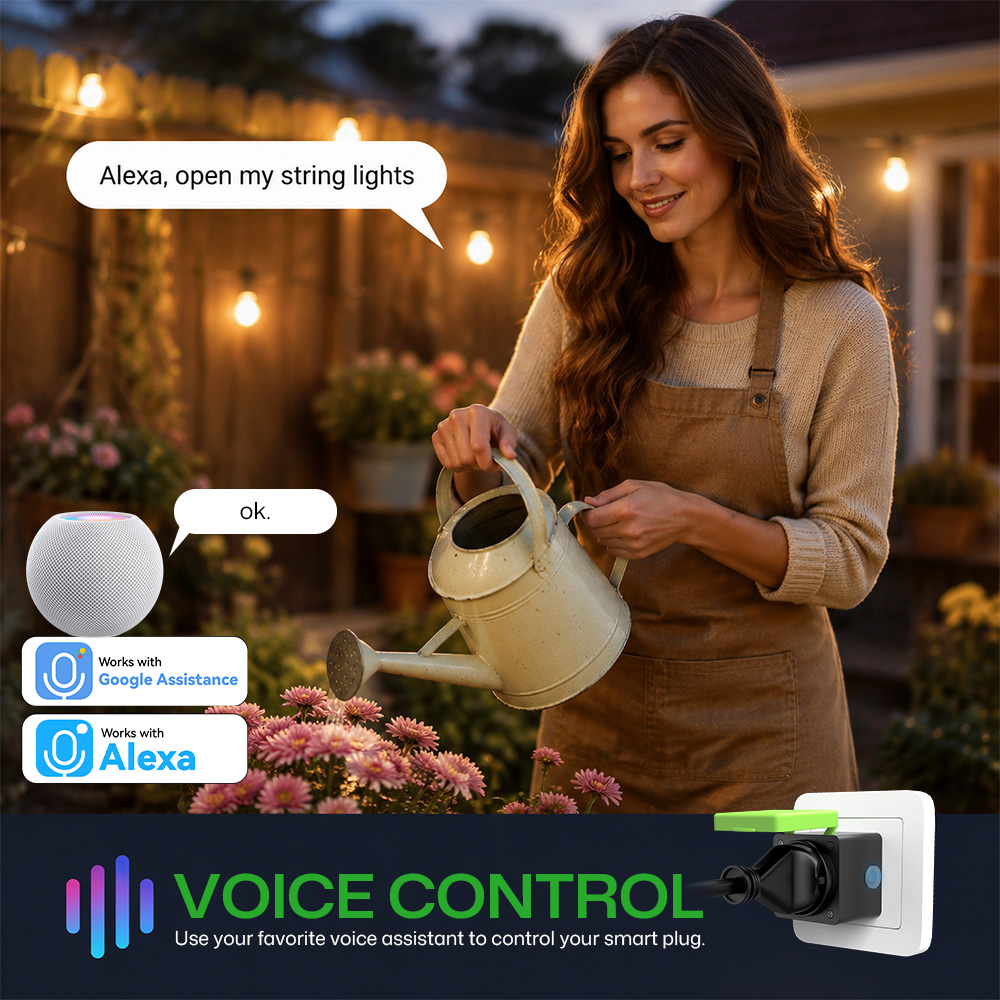 Soket Pintar WiFi 2.4G untuk A - Smart Home Energy App ulasan dan harga