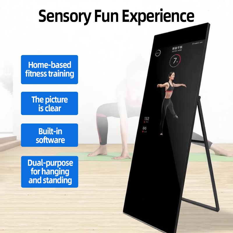 Cermin Kebugaran Cerdas dengan - Smart Home Gym Mirror ulasan dan harga