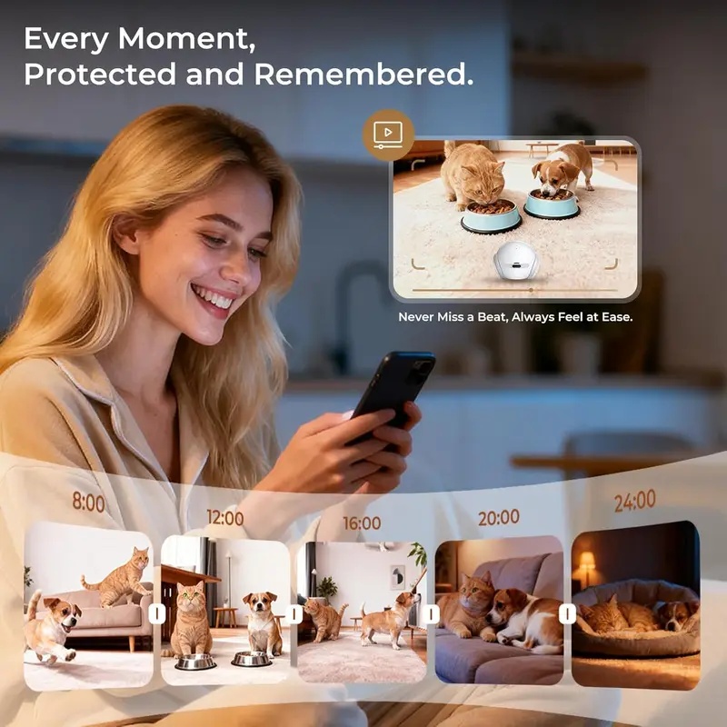 Kamera Robot Hewan Peliharaan  - Smart Home Sistem ulasan dan harga