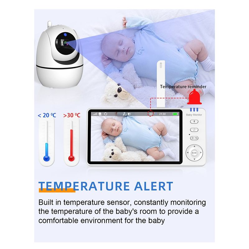 ABUL-Video Monitor Bayi 2.4G 3 - Smart Home Video ulasan dan harga