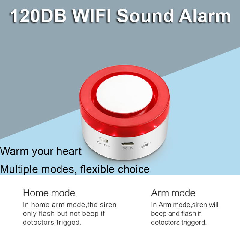 Alarm rumah WiFi Tuya sistem A - Smart Home Automation System ulasan dan harga