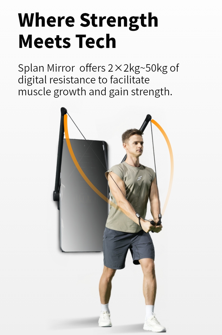 Alat Latihan Pintar Berkualita - Smart Home Gym Mirror ulasan dan harga