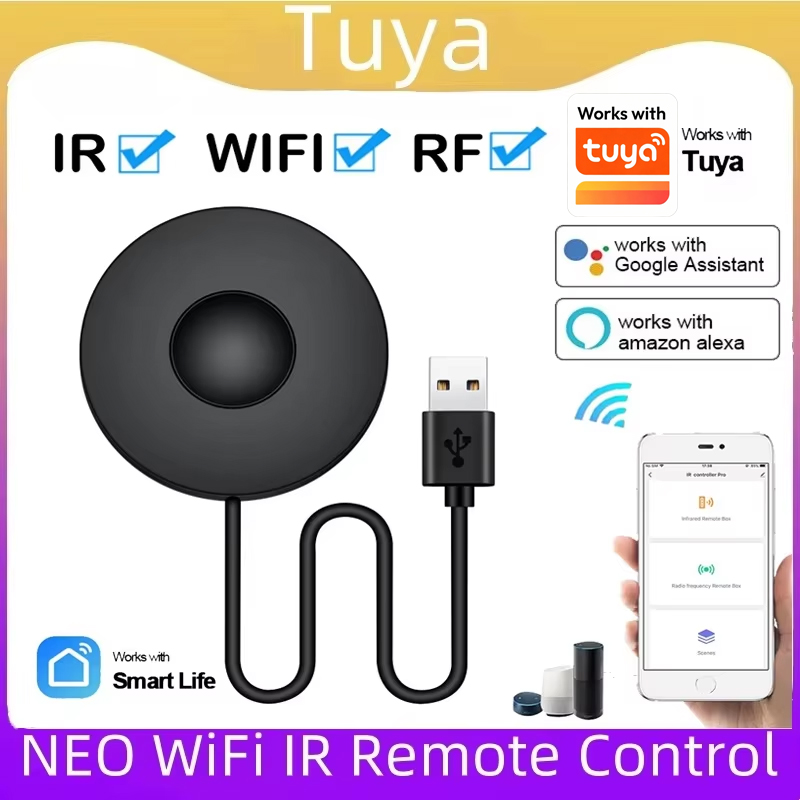 NEO Tuya Smart RF IR Remote Co - Smart Home Nas ulasan dan harga