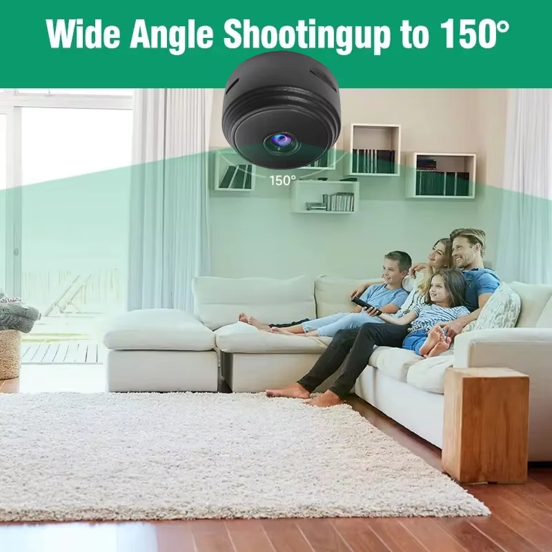 Kamera Mini A9 1080P WiFi, Kam - Smart Home Video ulasan dan harga