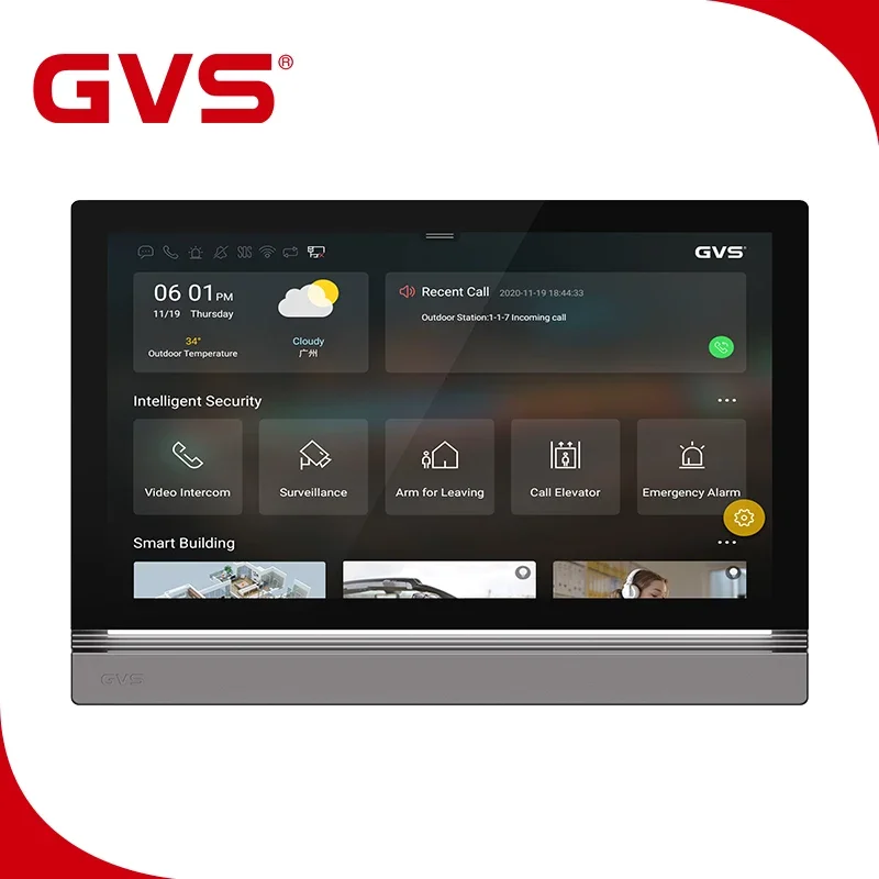 Panel Sentuh KNX BARU Mendukun - Smart Home Video ulasan dan harga