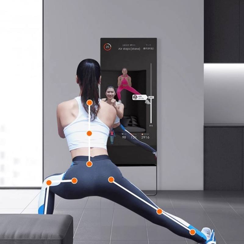 Cermin Pelatih Pribadi dengan  - Smart Home Gym Mirror ulasan dan harga