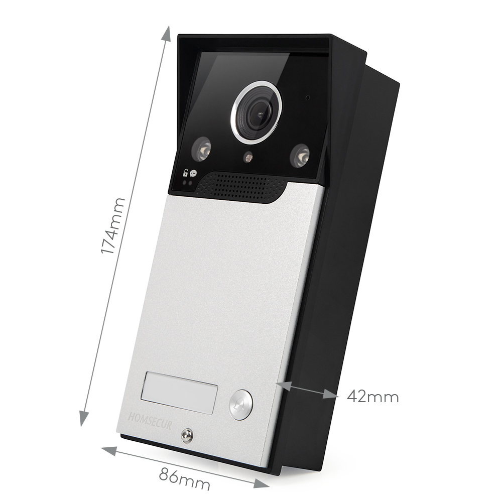 Kit Interkom Video Doorphone K - Smart Home Video Doorbell App ulasan dan harga