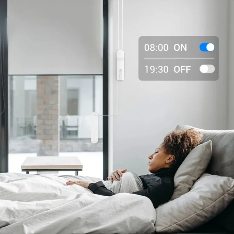 Tirai Pintar Bermotor untuk Zi - Smart Home For Windows ulasan dan harga