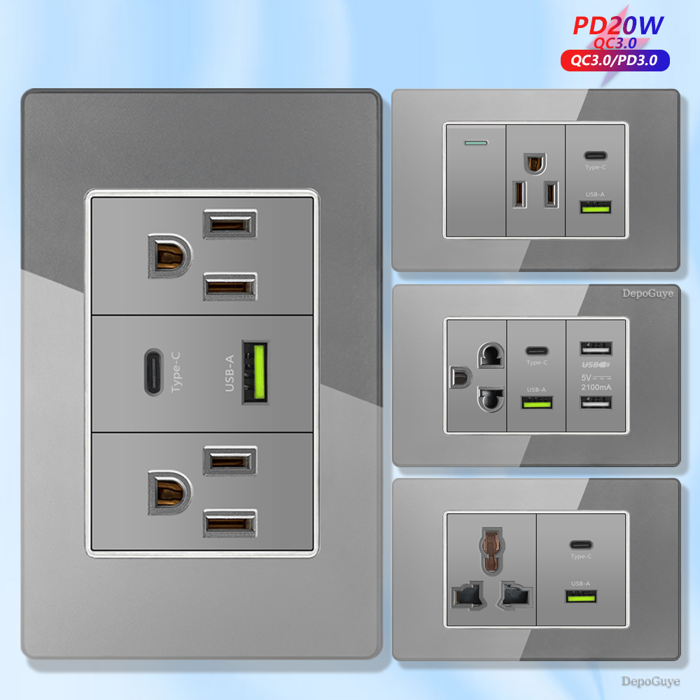 Stop Kontak Dinding Pengisian  - Smart Wall Socket ulasan dan harga