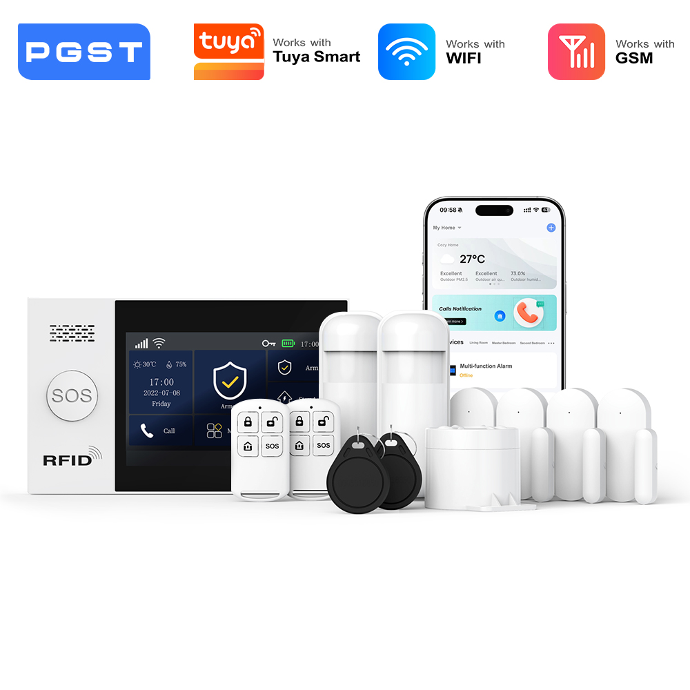PGST 2G GSM WiFi Alarm System  - Home Automation Kit ulasan dan harga
