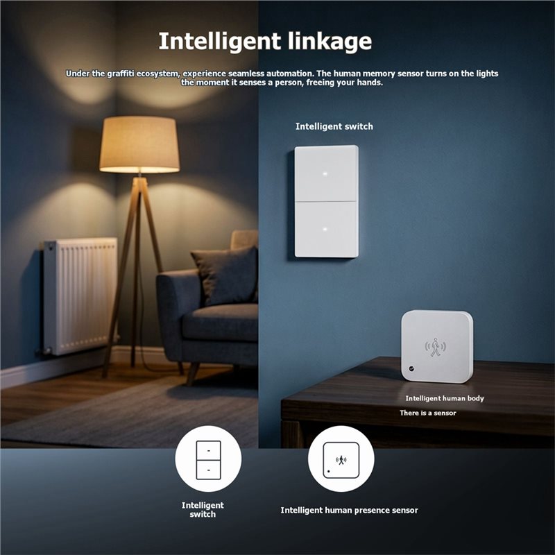 A20F-Tuya Star Seri Grand, Sak - Smart Home Lighting Control ulasan dan harga