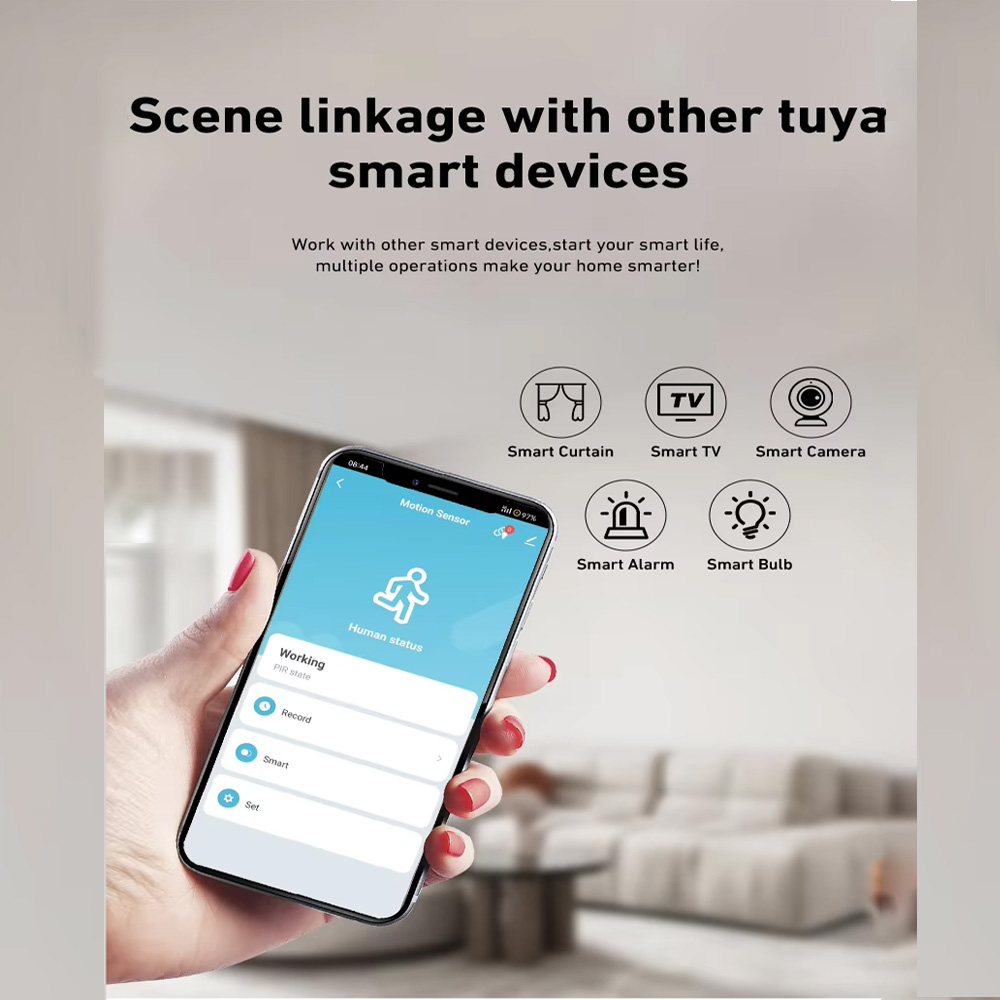 Sensor Gerak PIR Cerdas WiFi Z - Smart Home Google Assistant ulasan dan harga