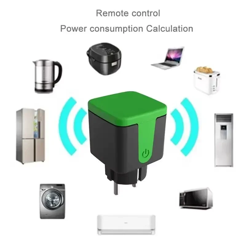 Tuya EU 16A WiFi Smart Waterpr - Smart Home Google Assistant ulasan dan harga