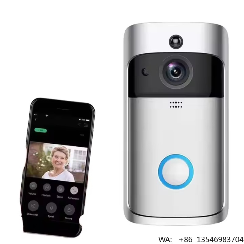 V5 Smart Wireless WiFi Flip De - Smart Home Video Doorbell App ulasan dan harga
