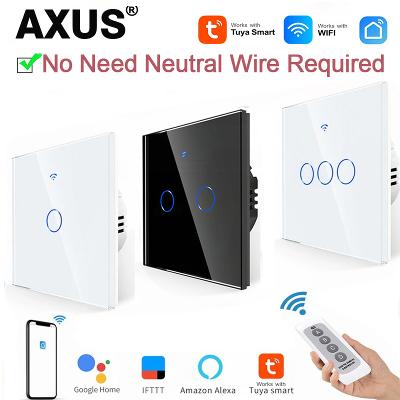 AXUS EU WiFi Smart Light Switc - Smart Home Google Assistant ulasan dan harga