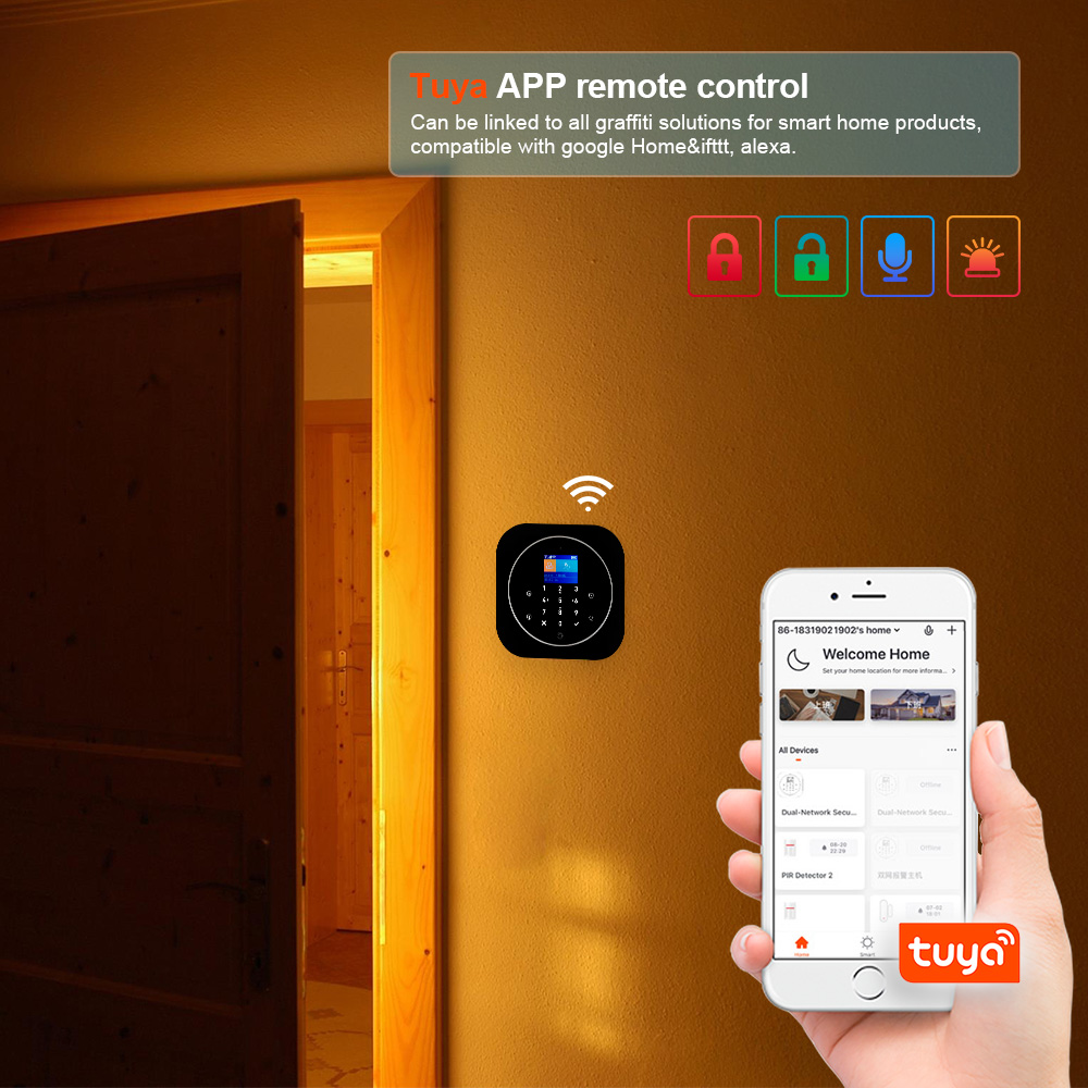KERUI G12 Kit Sistem Alarm Rum - Home Automation Kit ulasan dan harga