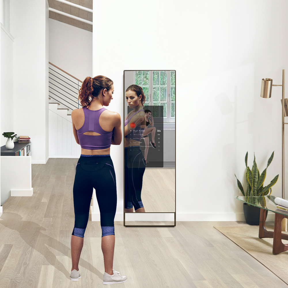 Cermin Kebugaran Layar Sentuh  - Smart Home Gym Mirror ulasan dan harga