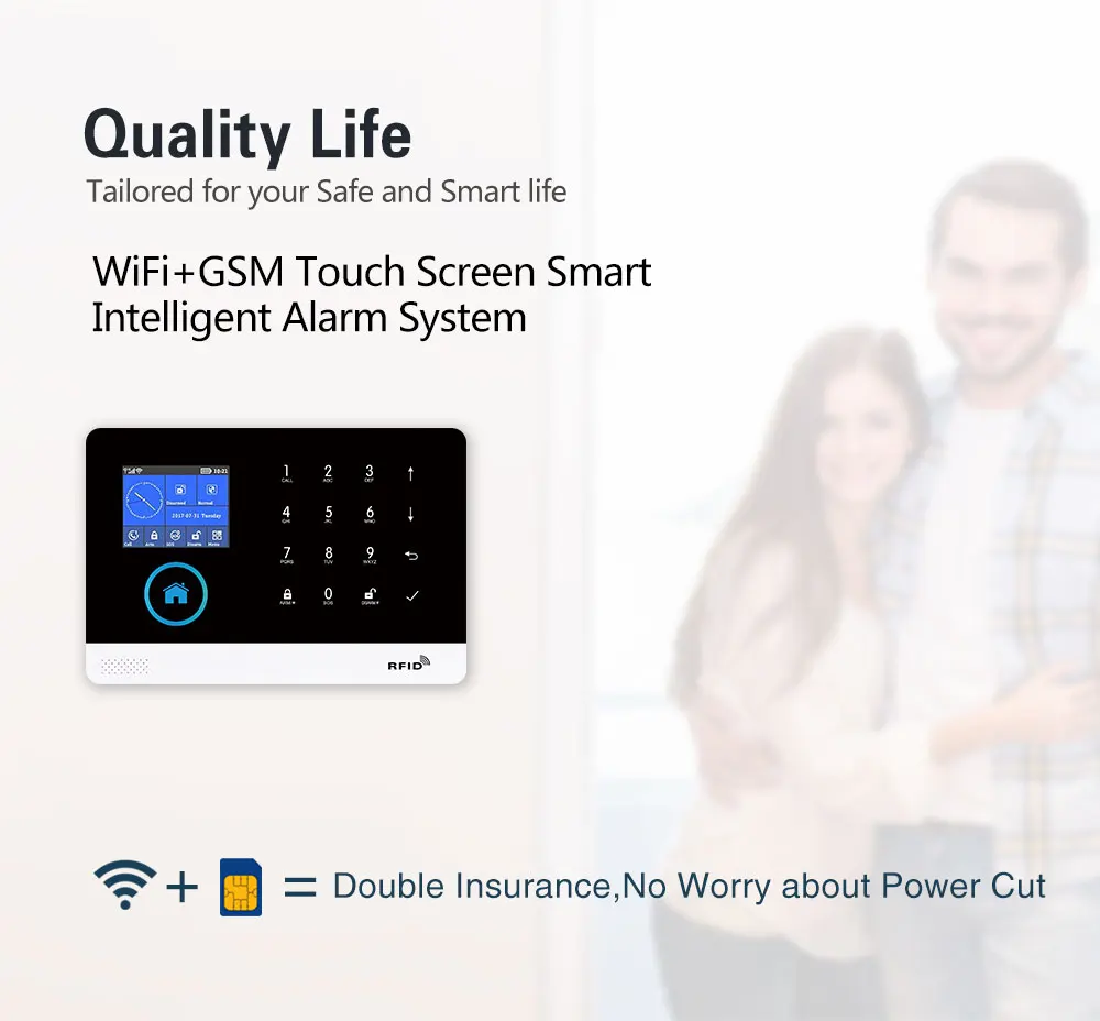 Perangkat Alarm Cerdas PGST, D - Home Automation Kit ulasan dan harga