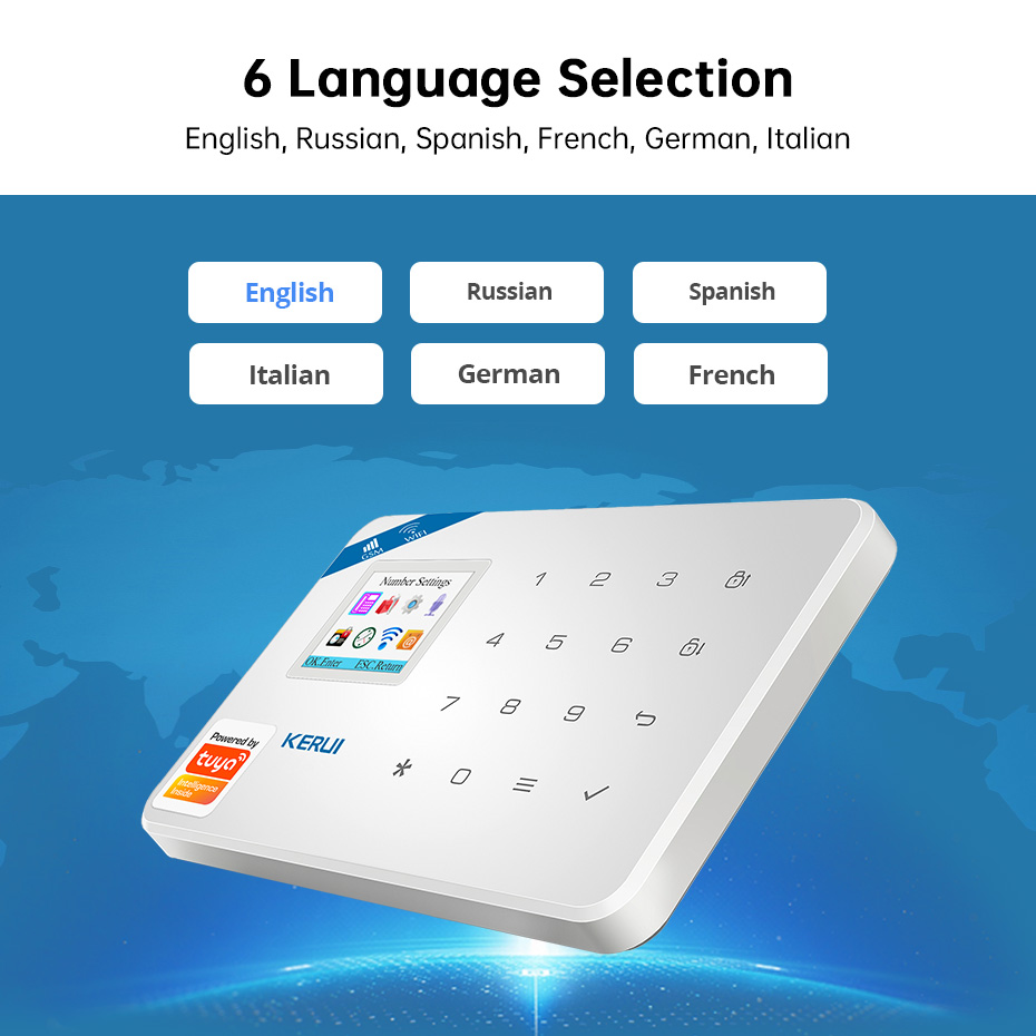 KERUI W181 detektor gerak cerd - Smart Home Automation System ulasan dan harga