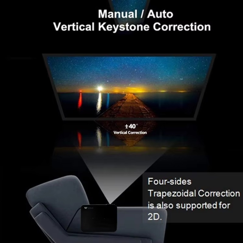 Proyektor Mini Home Theater Po - Smart Home Video ulasan dan harga