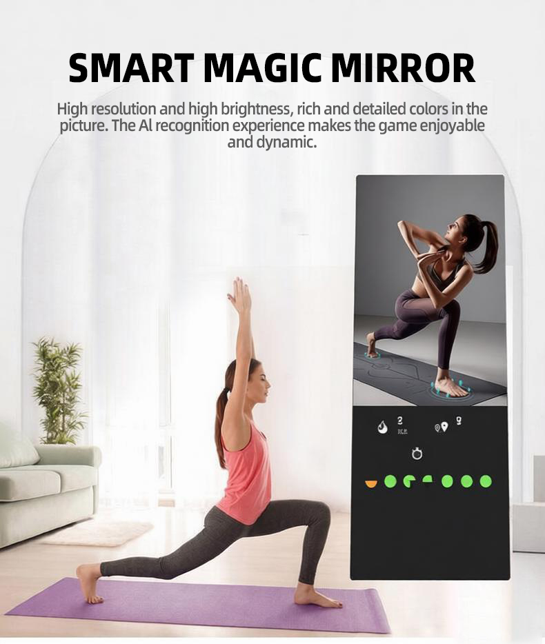 Cermin Kebugaran Pintar Bentuk - Smart Home Gym Mirror ulasan dan harga