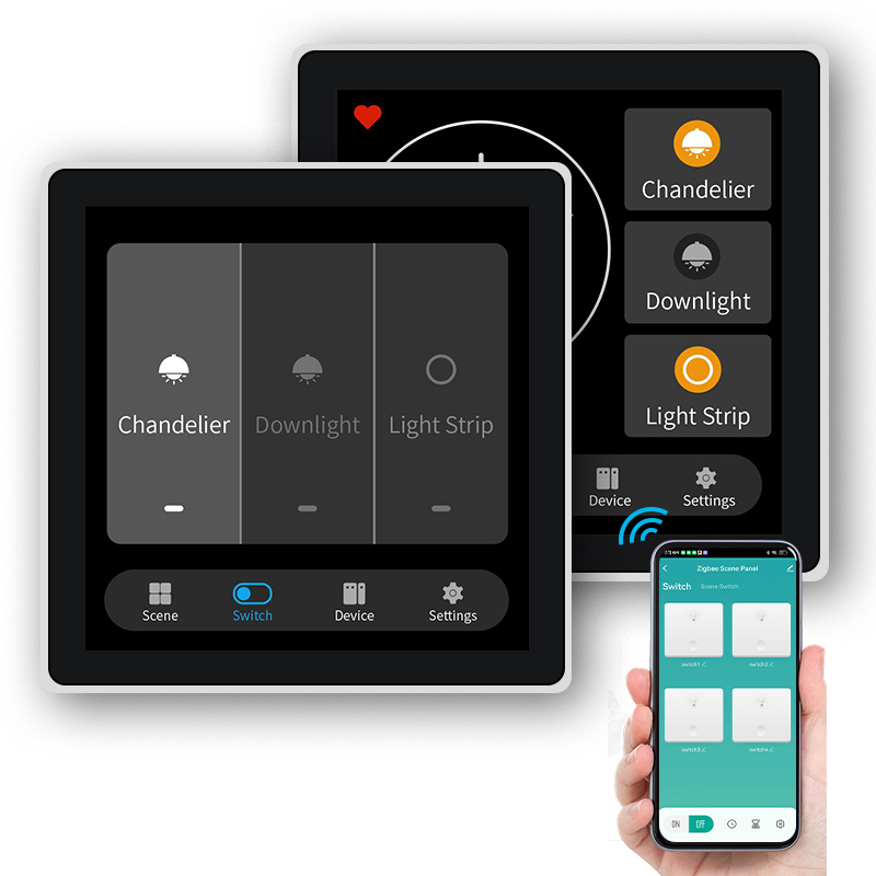 FUERS Layar Sentuh 4 Inci Sake - Smart Wall Socket ulasan dan harga