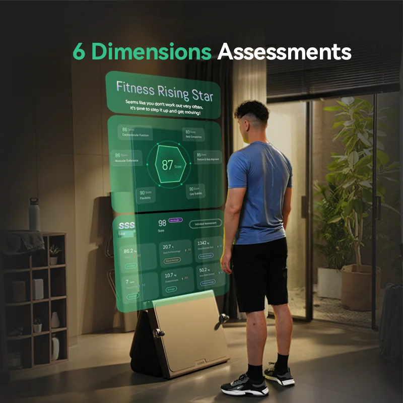 Cermin Kebugaran Rumah Serbagu - Smart Home Gym Mirror ulasan dan harga
