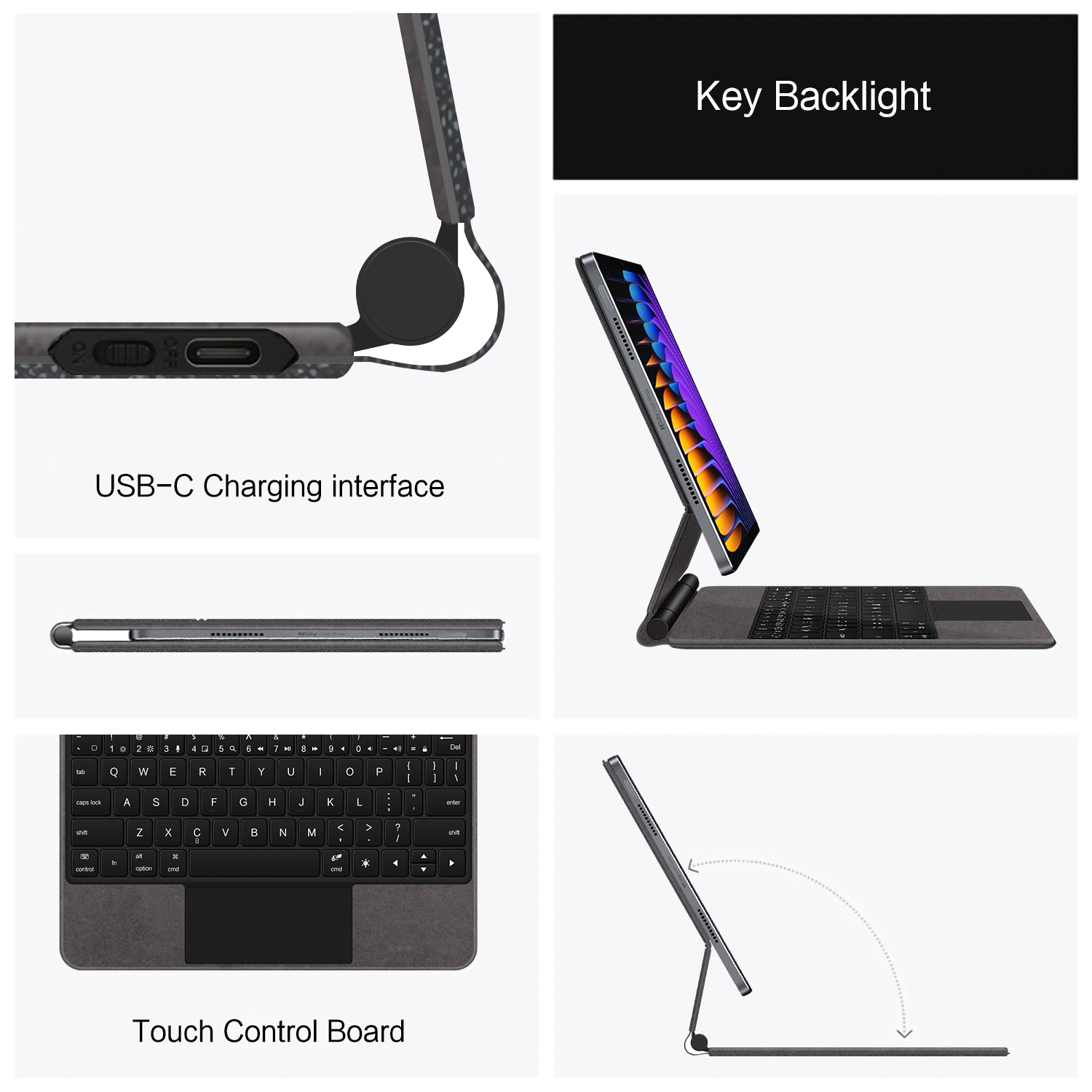 LFOIQN Magic Keyboard untuk Xi - Smart Home Tablet ulasan dan harga